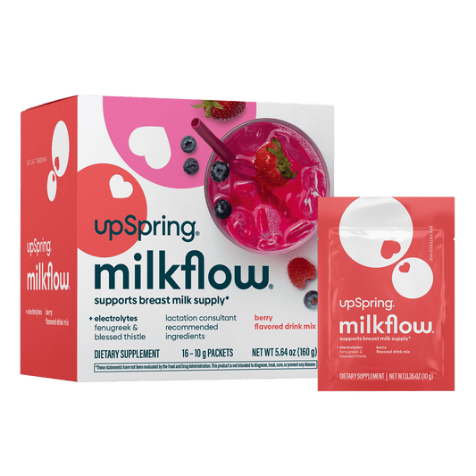 Milkflow + Electrolytes Breastfeeding Supplement Berry Drink Mix